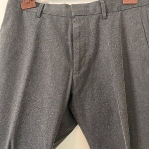 Banana Republic Charcoal Gray Tailored Pants